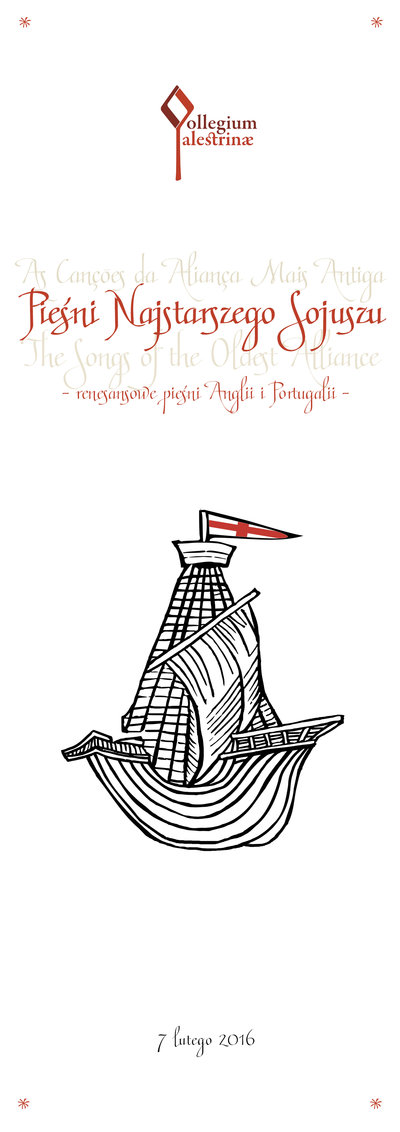 <p>Plakat koncertu Collegium Palestrinae</p> 